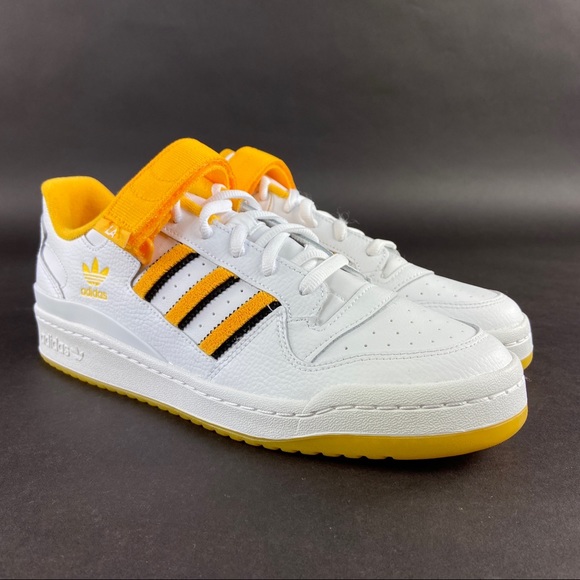Adidas Men's Forum Low City Pack Los Angeles White Yellow Shoes Sizes 8 - 13 - Picture 4 of 10
